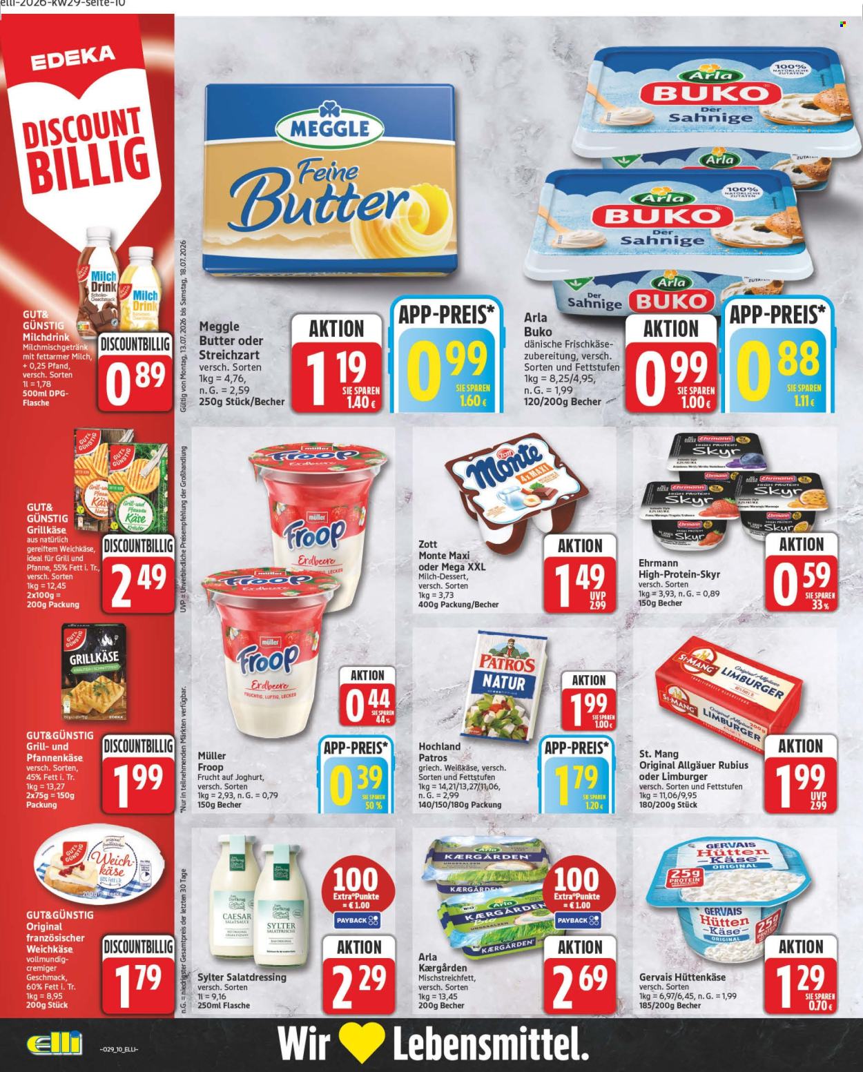Edeka Prospekte  - 13.07.2026 - 18.07.2026. Seite 10
