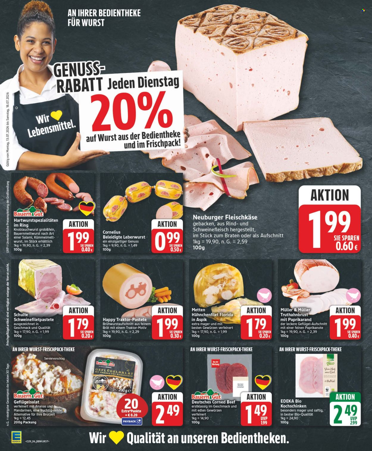 Edeka Prospekte  - 13.07.2026 - 18.07.2026. Seite 6