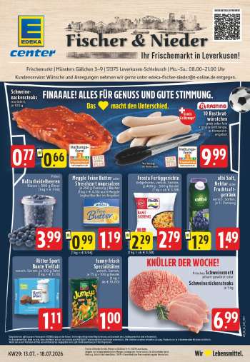 Prospekte Edeka - 13.07.2026 - 18.07.2026.