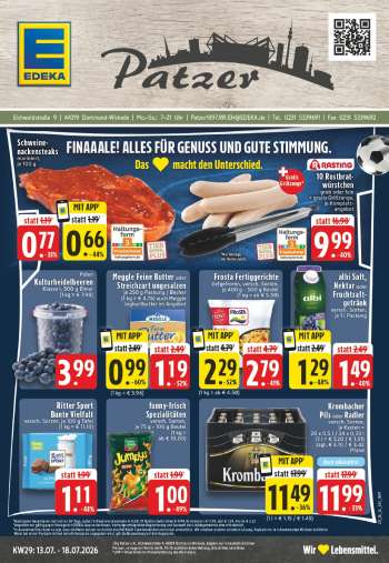 Prospekte Edeka - 13.07.2026 - 18.07.2026.