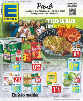 Prospekte Edeka - 13.07.2026 - 18.07.2026.