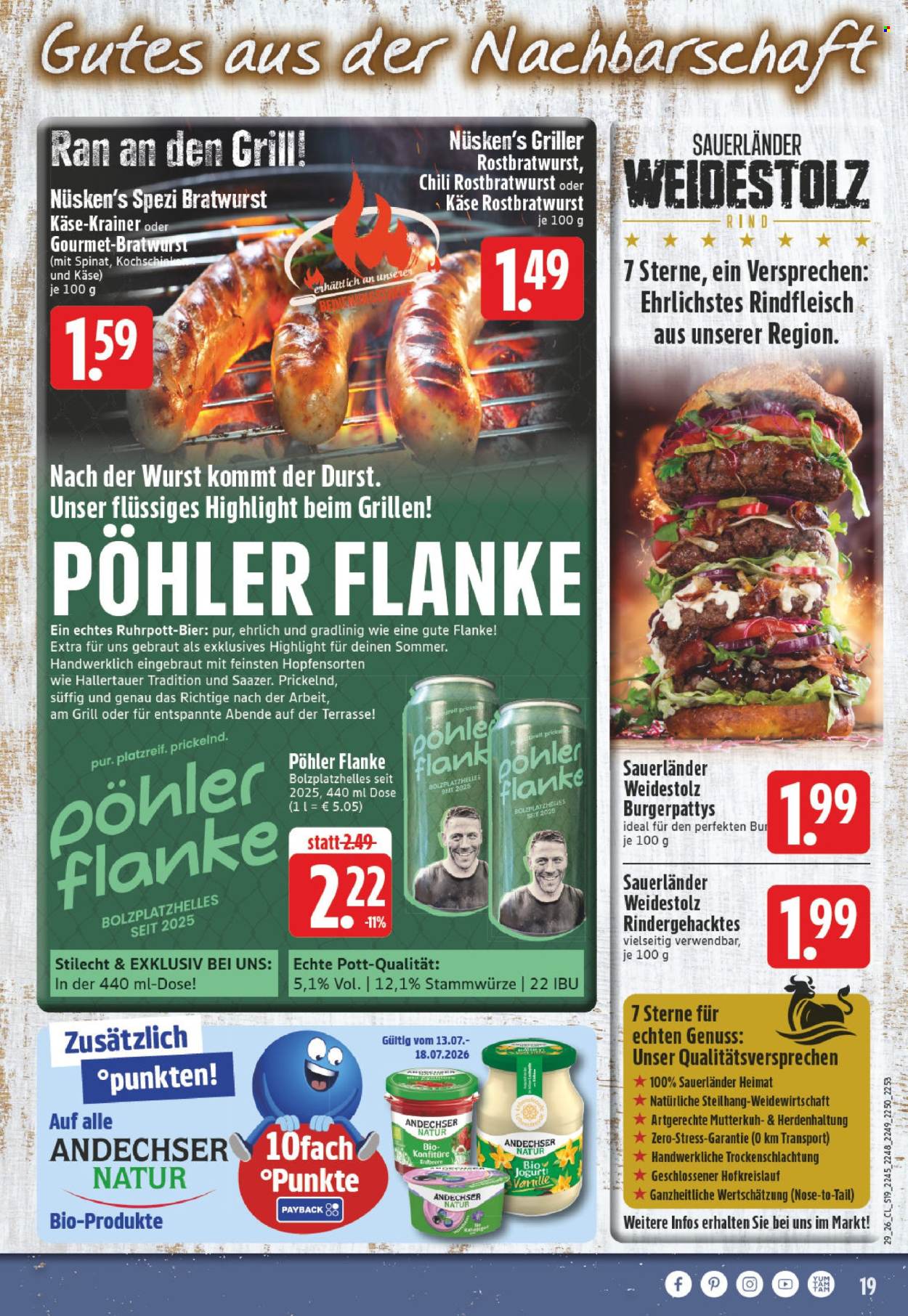Edeka Prospekte  - 13.07.2026 - 18.07.2026. Seite 19