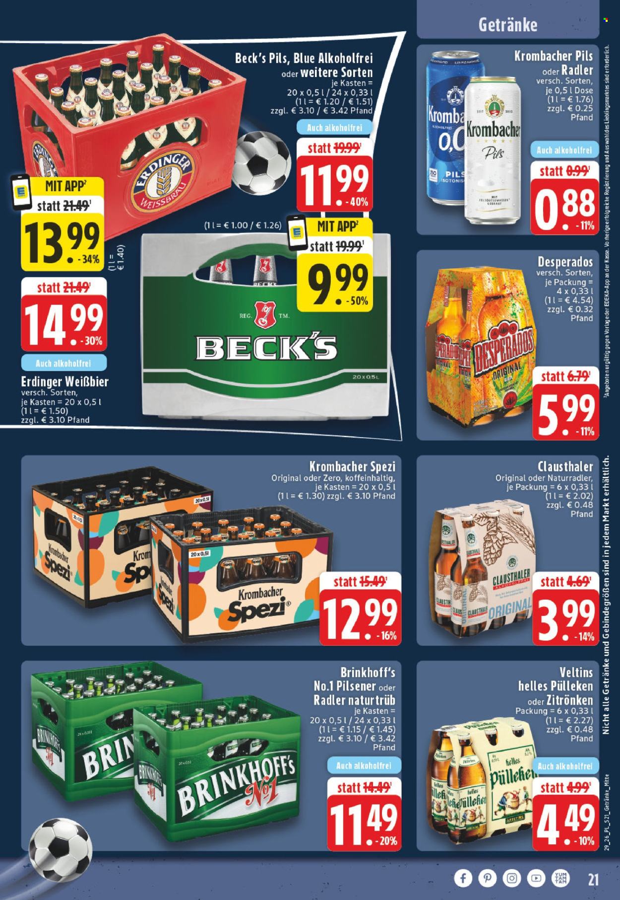 E center Prospekte  - 13.07.2026 - 18.07.2026. Seite 21