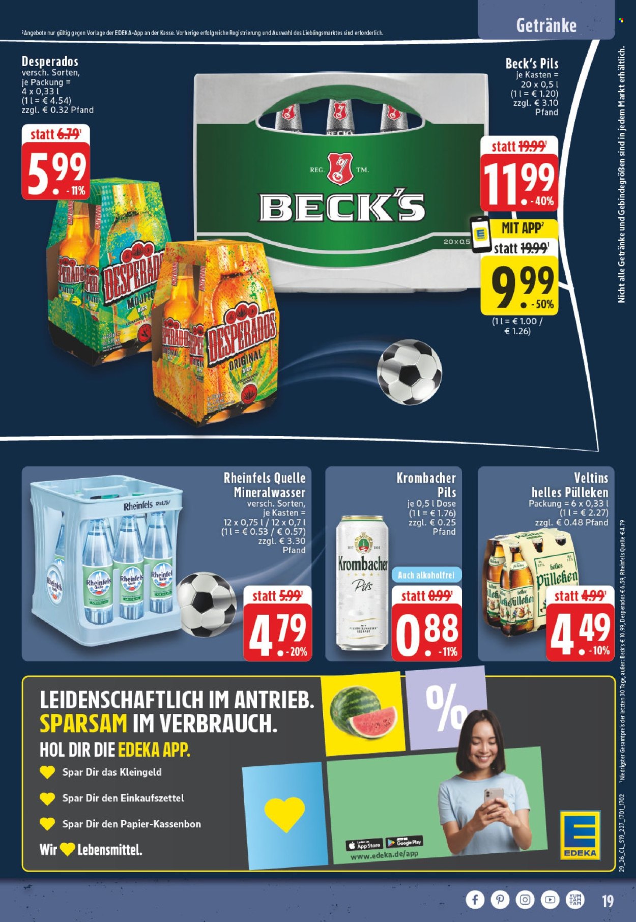 Edeka Prospekte  - 13.07.2026 - 18.07.2026. Seite 19