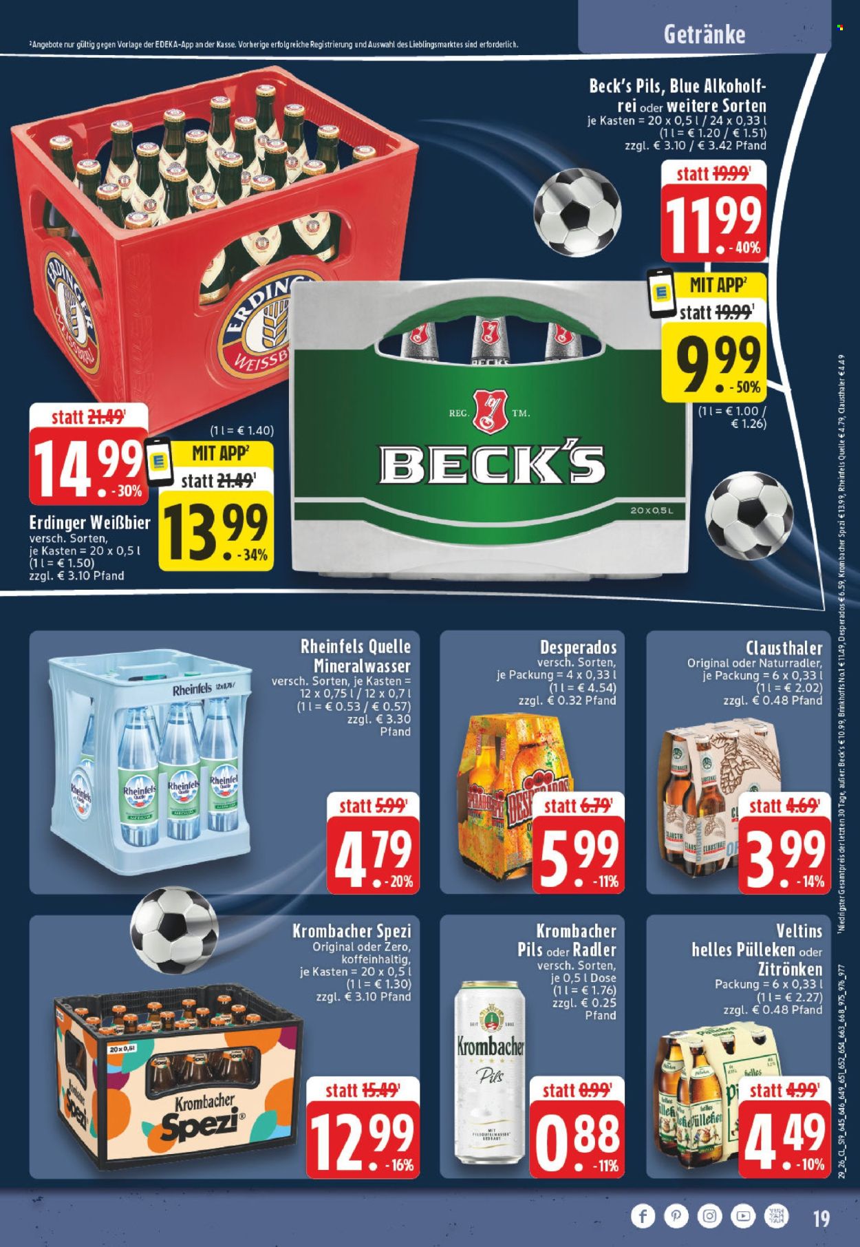 Edeka Prospekte  - 13.07.2026 - 18.07.2026. Seite 19