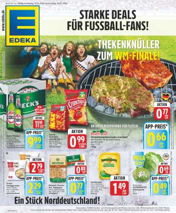 Prospekte Edeka - 13.07.2026 - 18.07.2026.