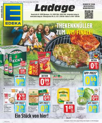 Prospekte Edeka - 13.07.2026 - 18.07.2026.