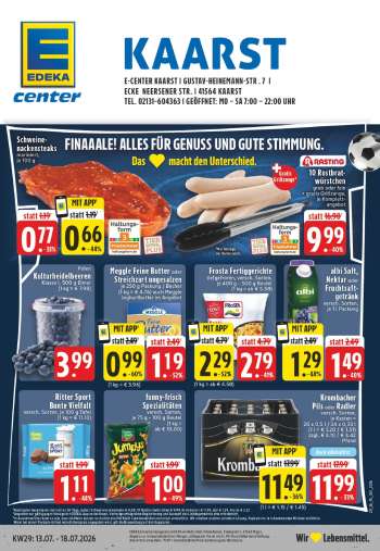 Prospekte E center - 13.07.2026 - 18.07.2026.