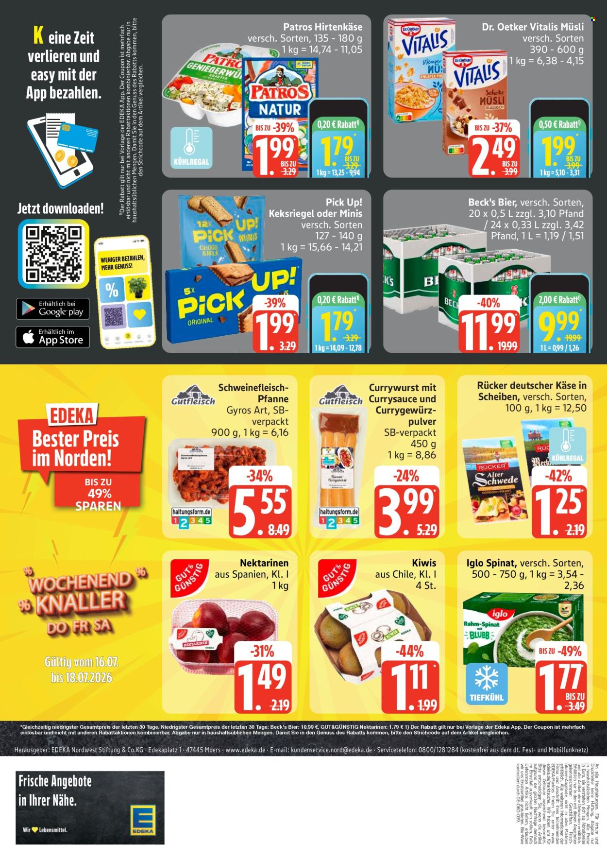 Edeka Prospekte  - 13.07.2026 - 18.07.2026. Seite 4