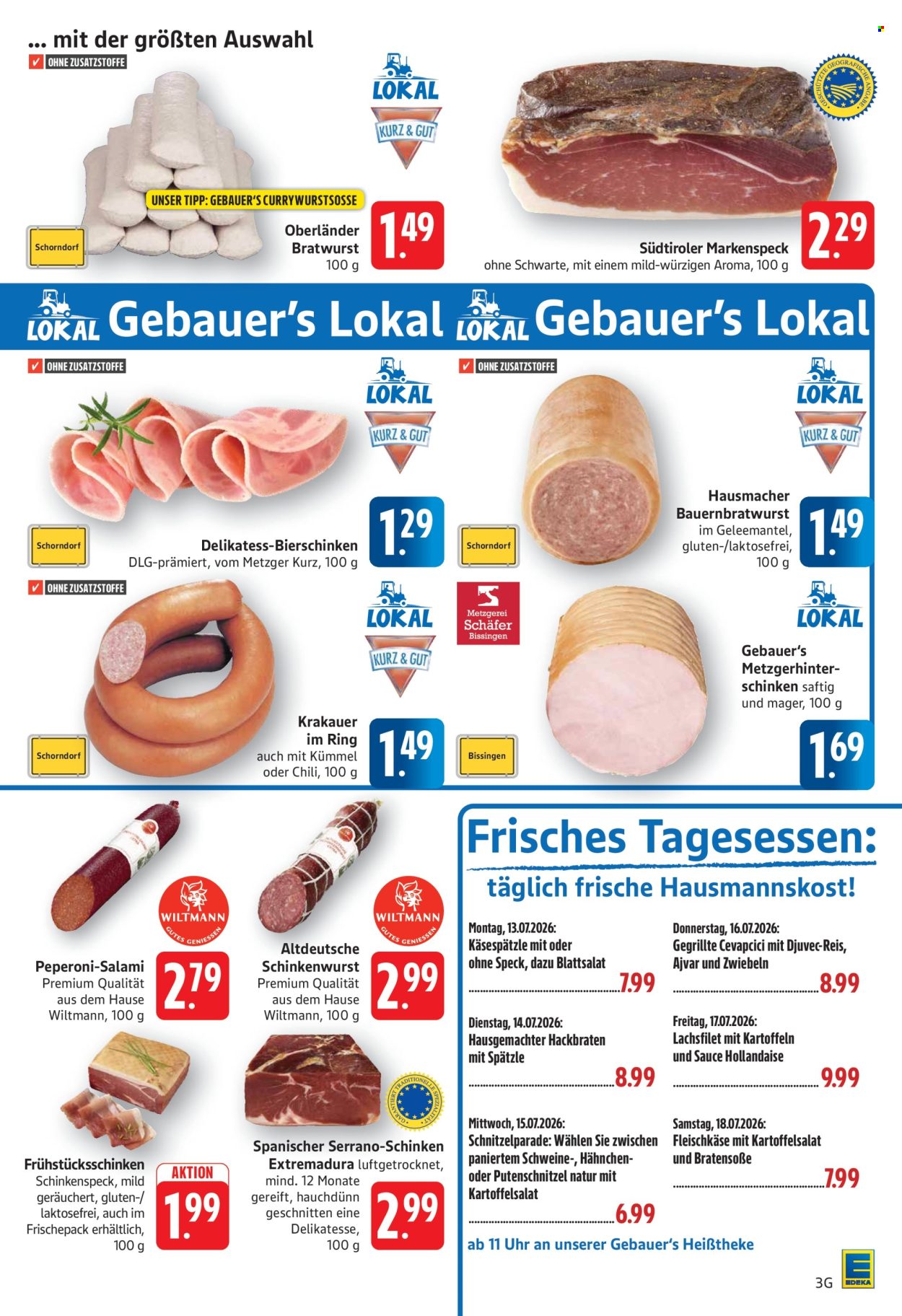 E center Prospekte  - 13.07.2026 - 18.07.2026. Seite 3