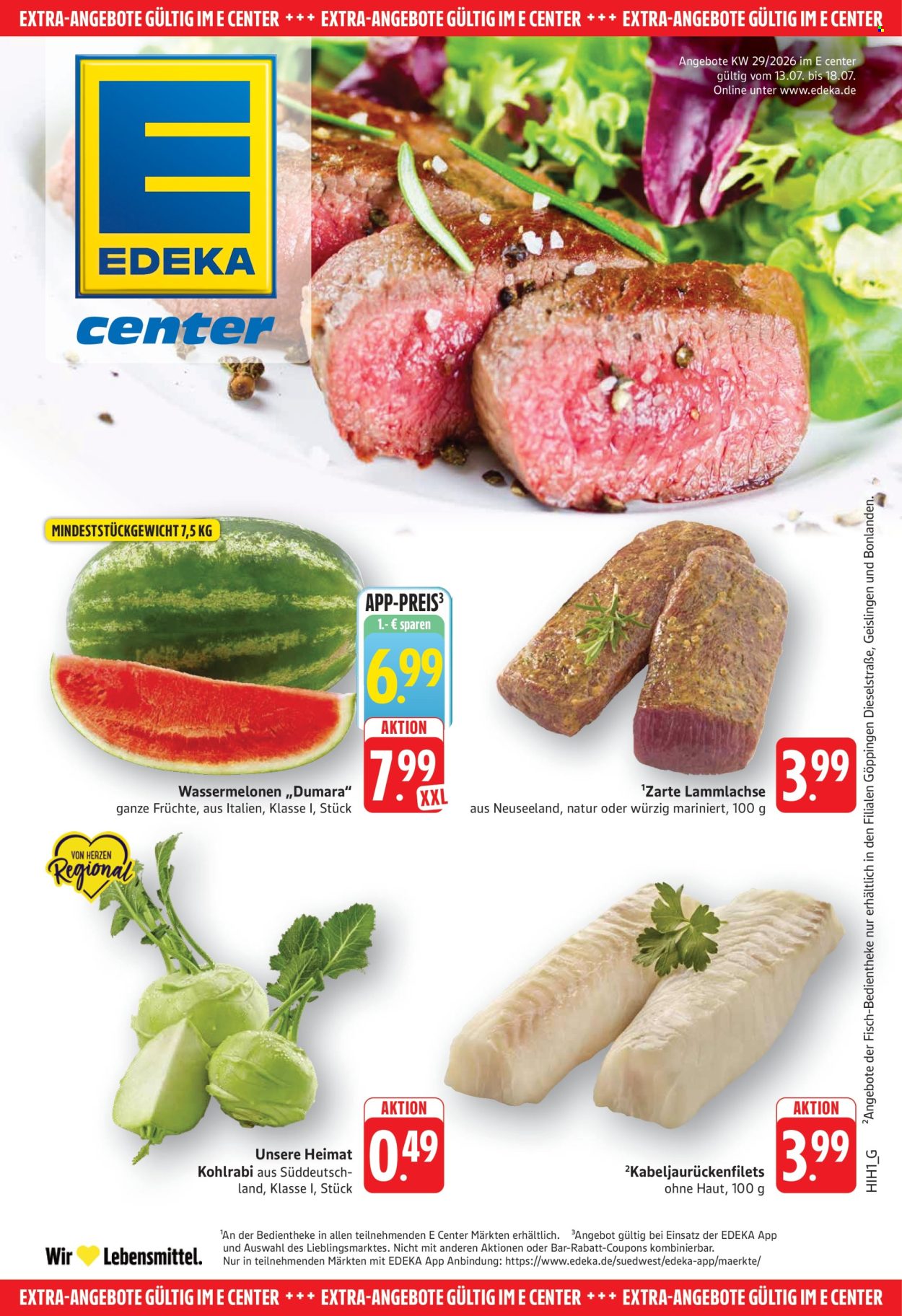 E center Prospekte  - 13.07.2026 - 18.07.2026. Seite 25