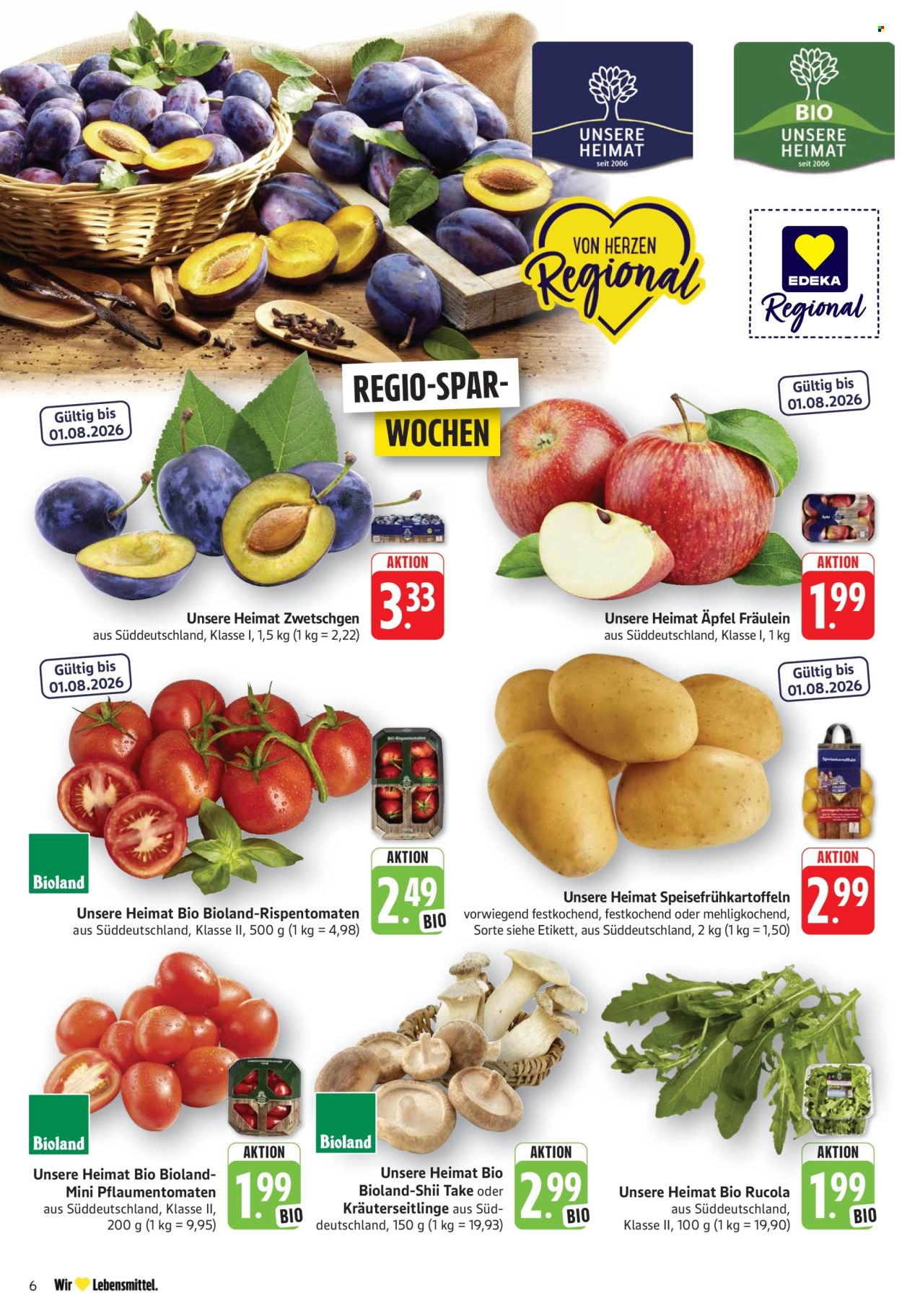 Edeka Prospekte  - 13.07.2026 - 18.07.2026. Seite 6