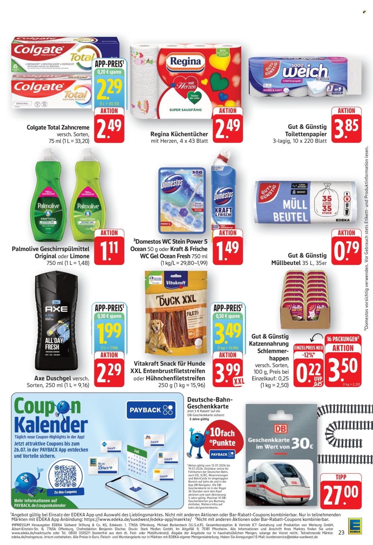 Edeka Prospekte  - 13.07.2026 - 18.07.2026. Seite 23