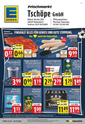 Prospekte Edeka - 13.07.2026 - 18.07.2026.