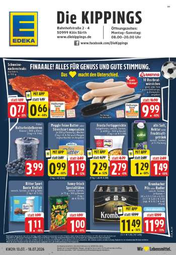 Prospekte Edeka - 13.07.2026 - 18.07.2026.