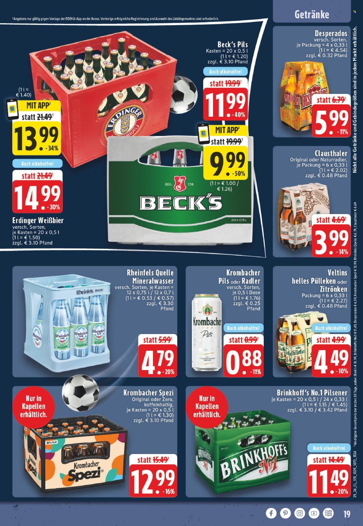 Edeka Prospekte  - 13.07.2026 - 18.07.2026. Seite 19