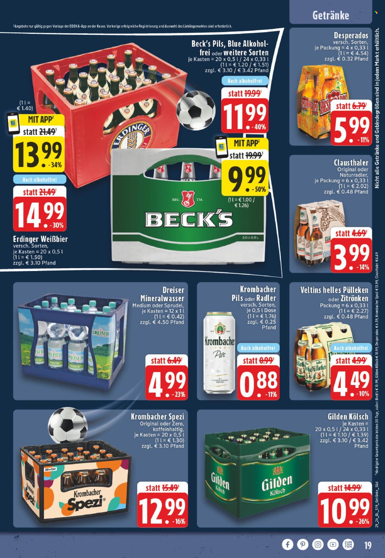 Edeka Prospekte  - 13.07.2026 - 18.07.2026. Seite 19