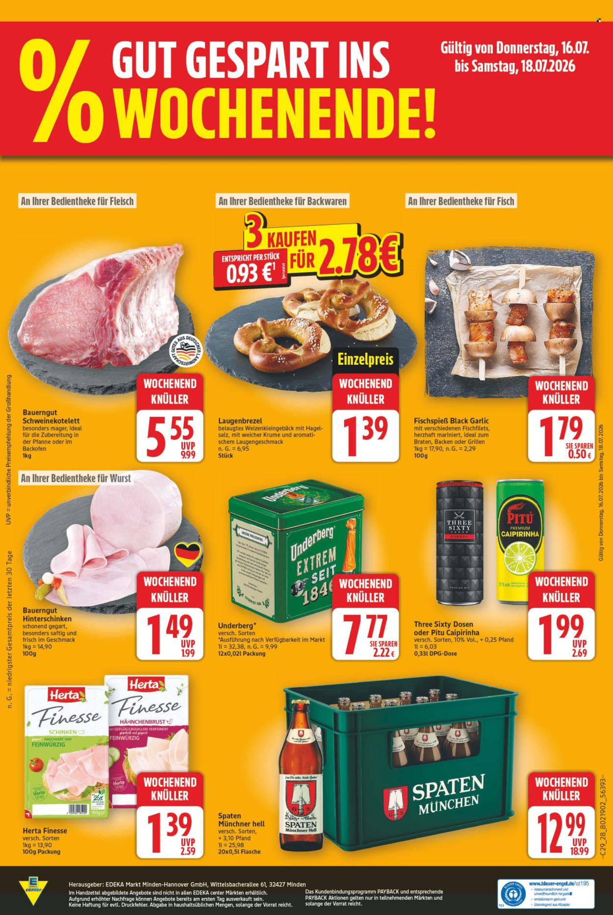 E center Prospekte  - 13.07.2026 - 18.07.2026. Seite 28