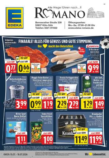 Prospekte Edeka - 13.07.2026 - 18.07.2026.