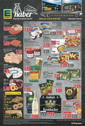 Prospekte Edeka - 13.07.2026 - 18.07.2026.