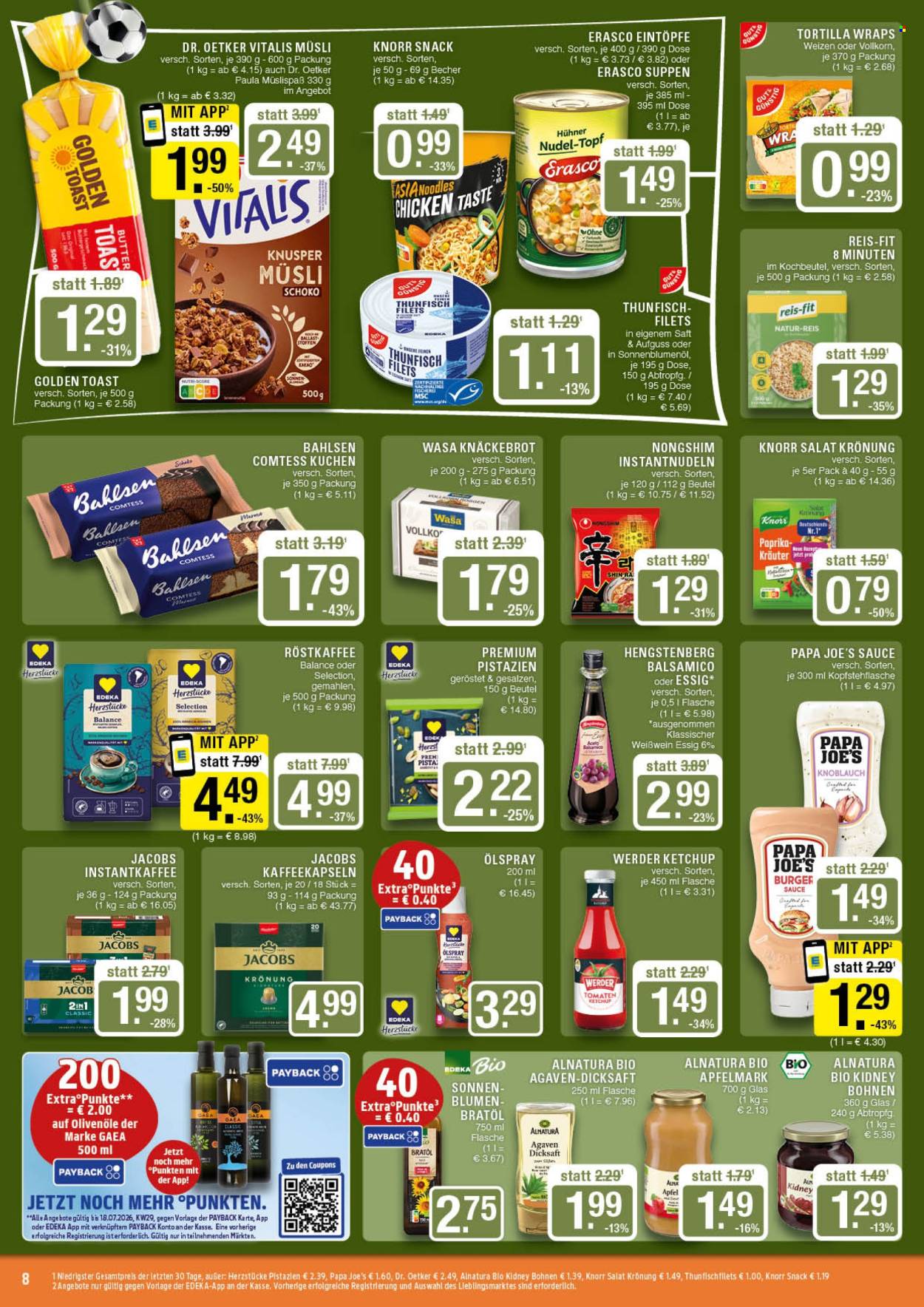 Edeka Prospekte  - 13.07.2026 - 18.07.2026. Seite 8