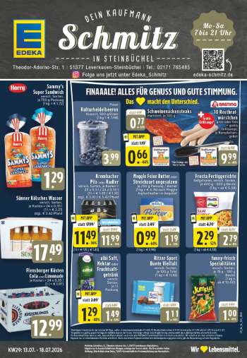 Prospekte Edeka - 13.07.2026 - 18.07.2026.