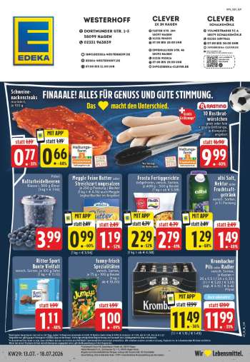 Prospekte Edeka - 13.07.2026 - 18.07.2026.
