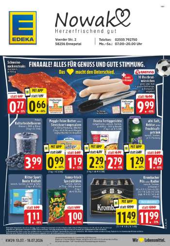 Prospekte Edeka - 13.07.2026 - 18.07.2026.