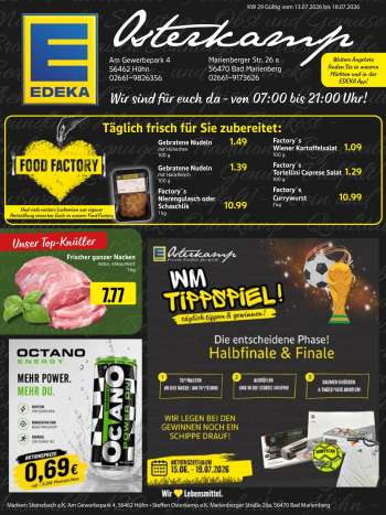 Prospekte Edeka - 13.07.2026 - 18.07.2026.