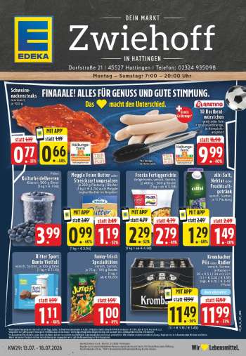 Prospekte Edeka - 13.07.2026 - 18.07.2026.
