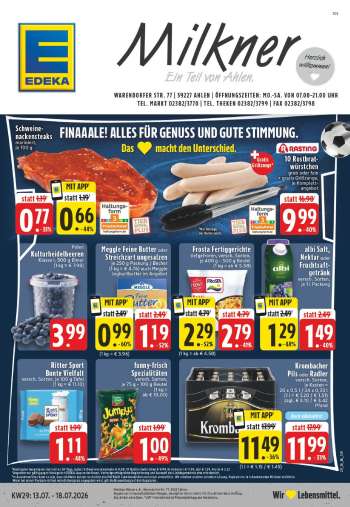 Prospekte Edeka - 13.07.2026 - 18.07.2026.