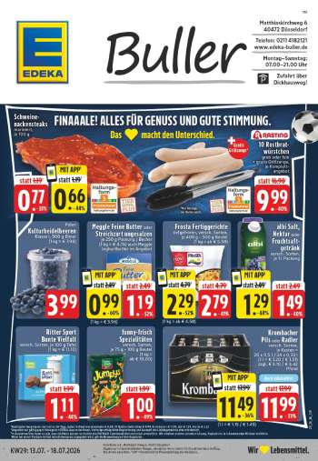 Prospekte Edeka - 13.07.2026 - 18.07.2026.