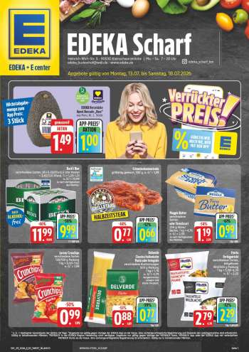 Prospekte Edeka - 13.07.2026 - 18.07.2026.