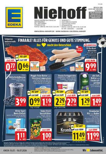 Prospekte Edeka - 13.07.2026 - 18.07.2026.