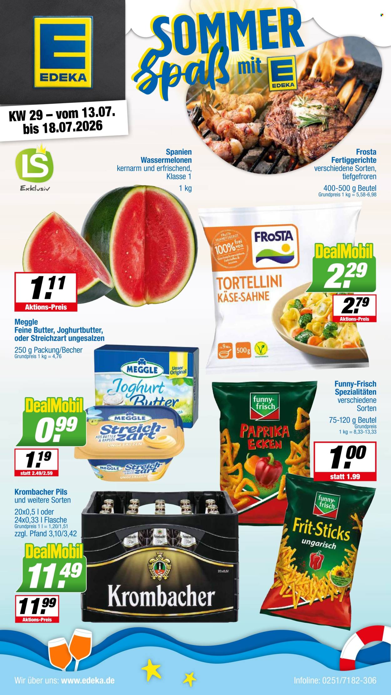 Edeka Prospekte  - 13.07.2026 - 18.07.2026. Seite 1