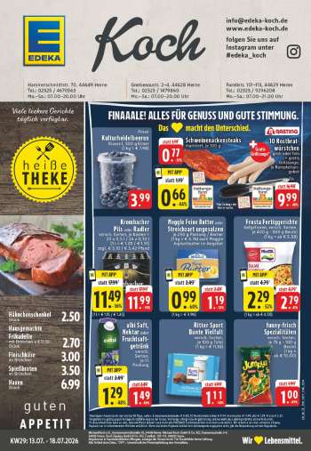 Prospekte Edeka - 13.07.2026 - 18.07.2026.