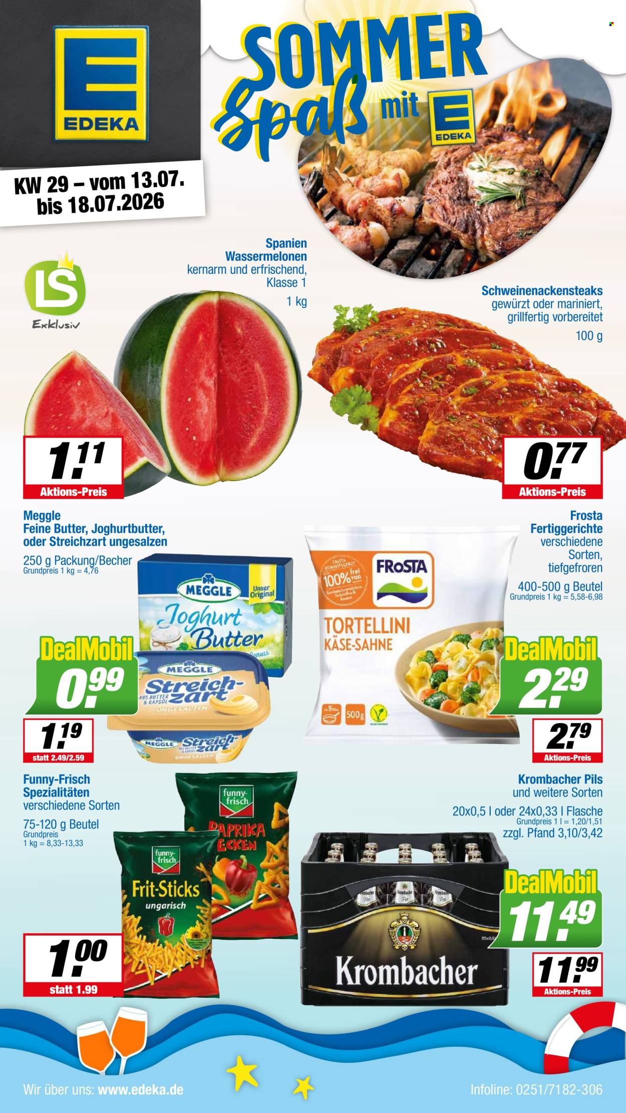 Edeka Prospekte  - 13.07.2026 - 18.07.2026. Seite 1