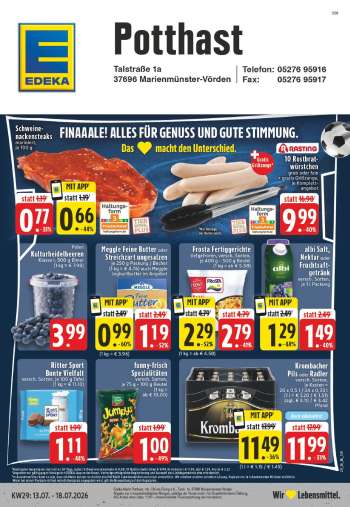 Prospekte Edeka - 13.07.2026 - 18.07.2026.
