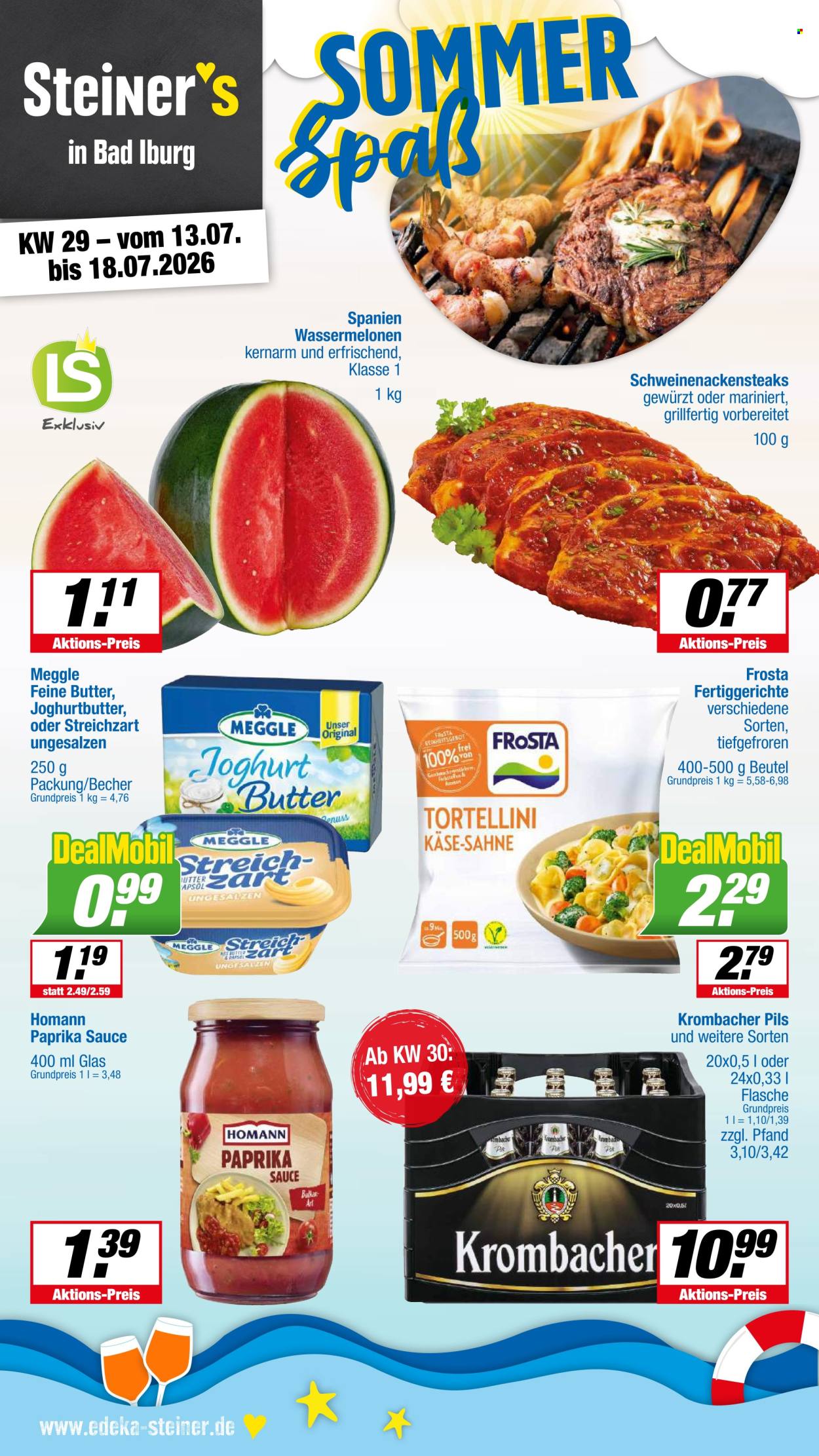 Edeka Prospekte  - 13.07.2026 - 18.07.2026. Seite 1