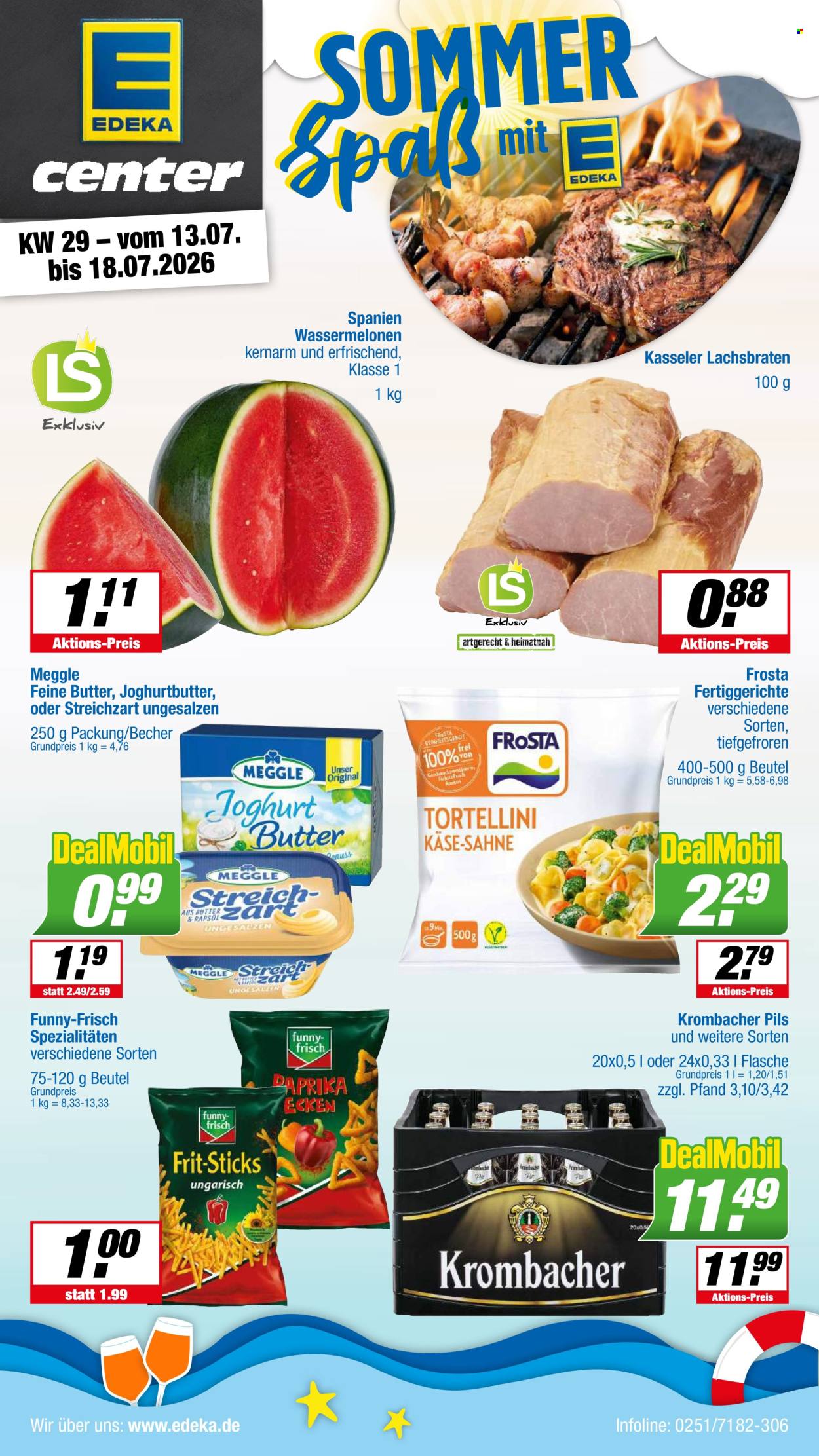 E center Prospekte  - 13.07.2026 - 18.07.2026. Seite 1