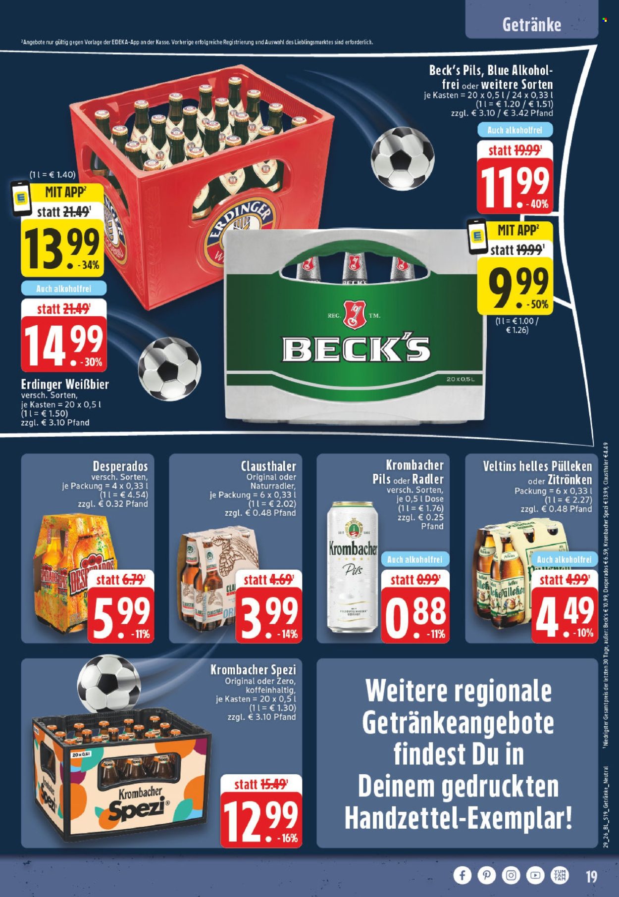 E center Prospekte  - 13.07.2026 - 18.07.2026. Seite 19