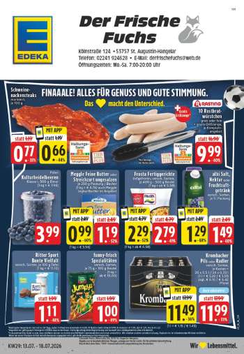 Prospekte Edeka - 13.07.2026 - 18.07.2026.