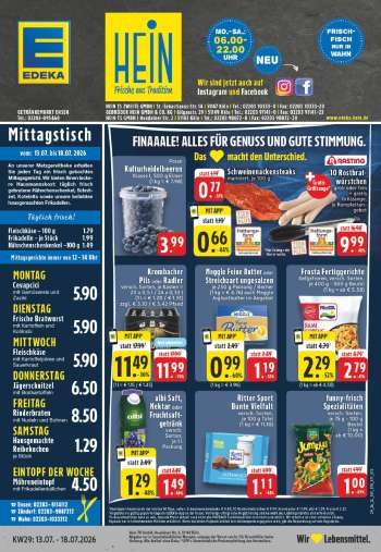 Prospekte Edeka - 13.07.2026 - 18.07.2026.
