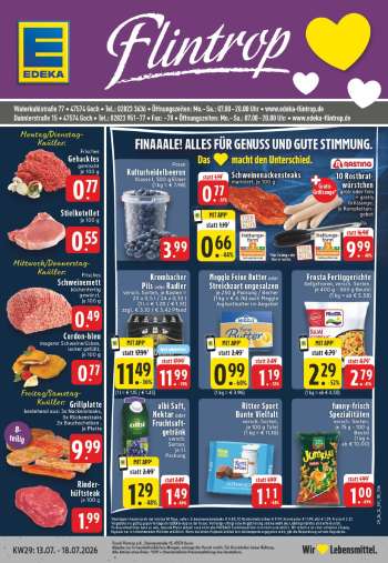Prospekte Edeka - 13.07.2026 - 18.07.2026.