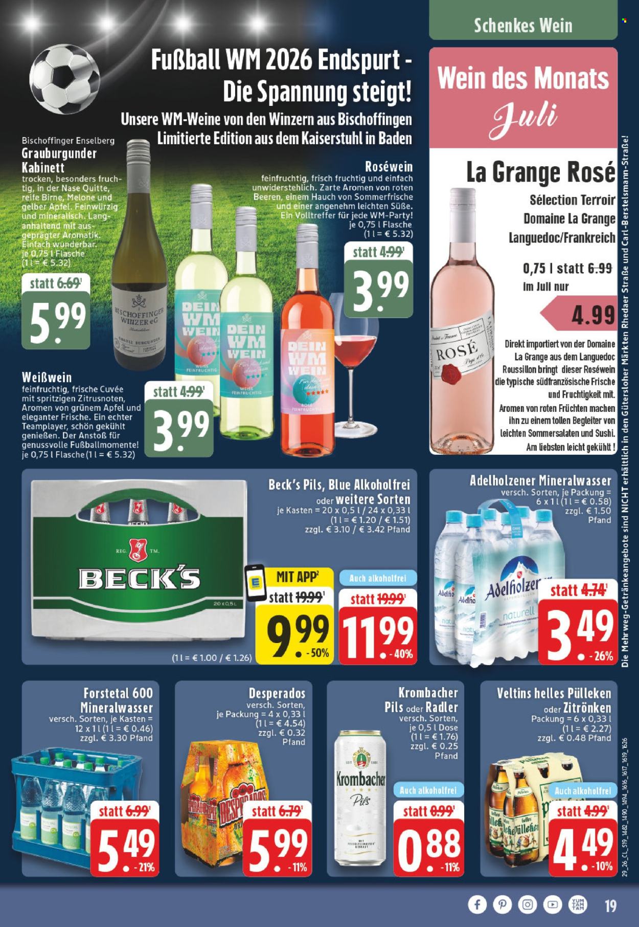 Edeka Prospekte  - 13.07.2026 - 18.07.2026. Seite 19