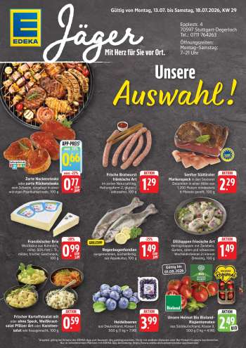 Prospekte Edeka - 13.07.2026 - 18.07.2026.