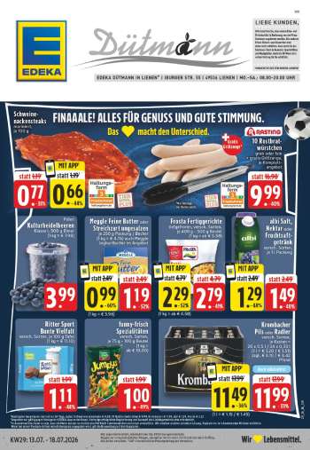 Prospekte Edeka - 13.07.2026 - 18.07.2026.