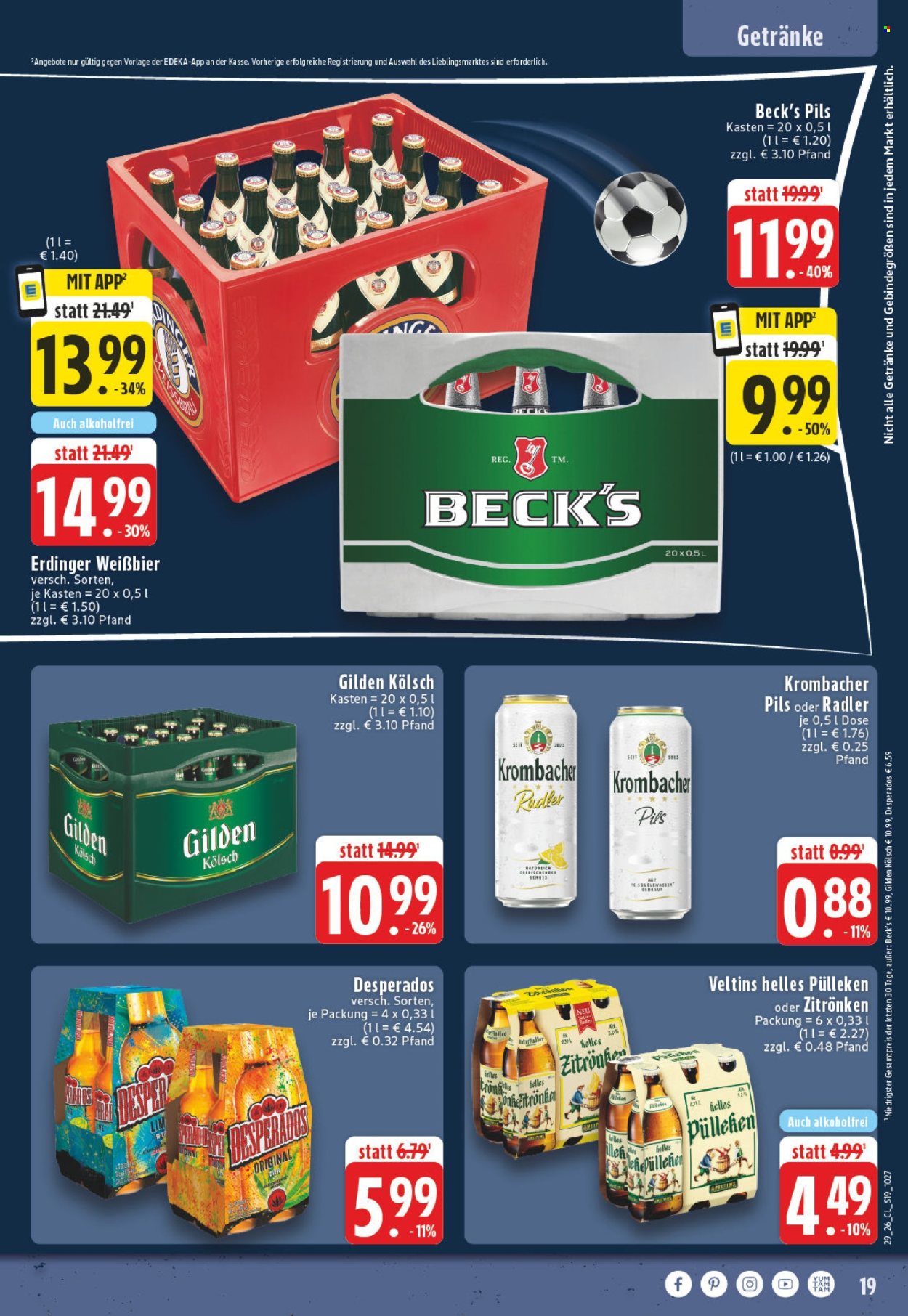 Edeka Prospekte  - 13.07.2026 - 18.07.2026. Seite 19