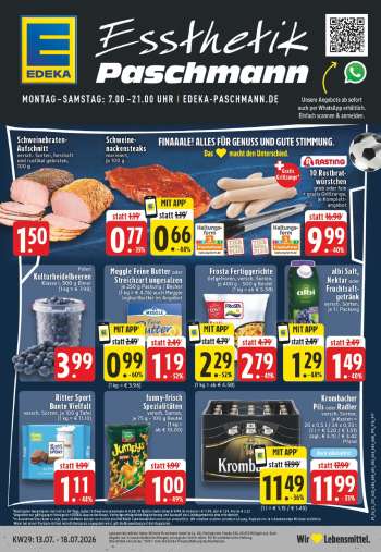 Prospekte Edeka - 13.07.2026 - 18.07.2026.