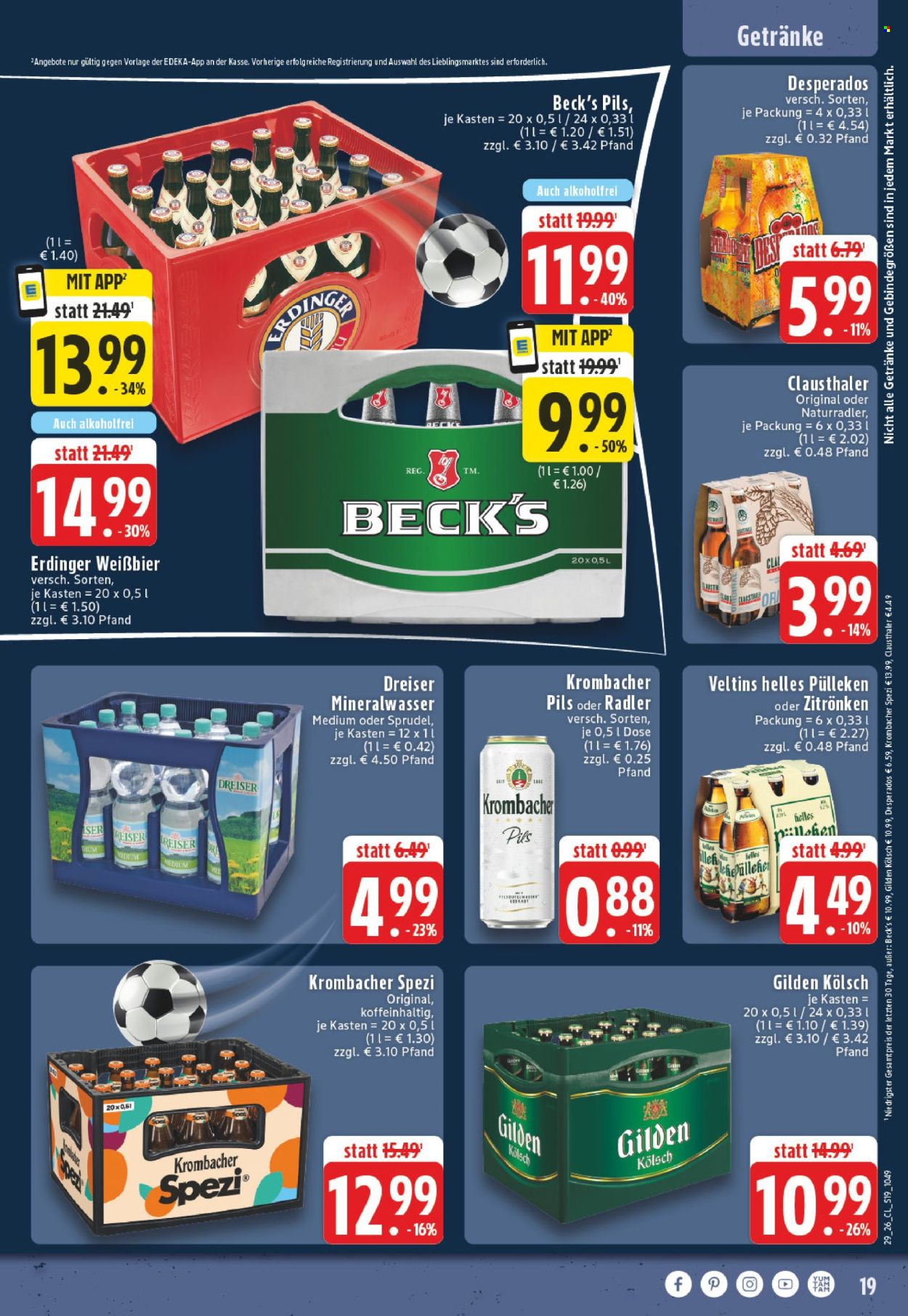Edeka Prospekte  - 13.07.2026 - 18.07.2026. Seite 19